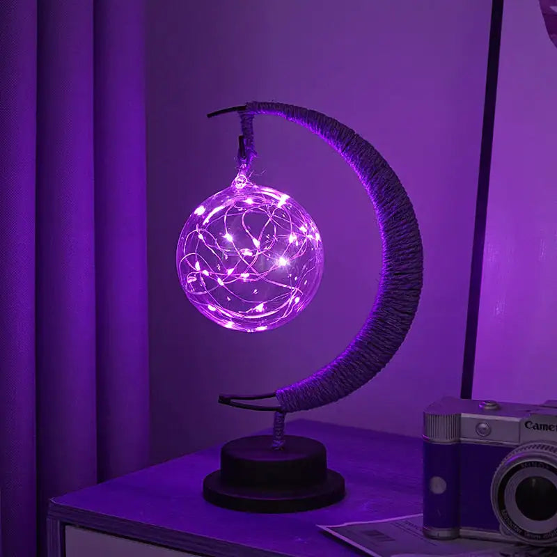 Crescent Moon Table Lamp