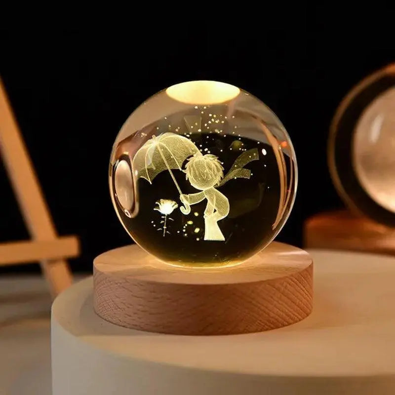 Crystal Ball LED Night Light