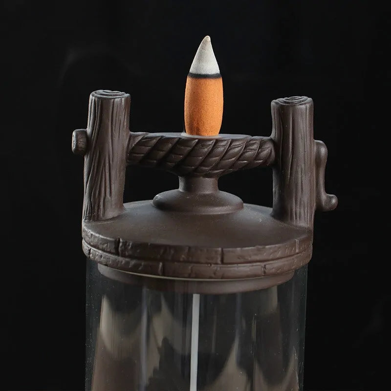 Fashion Auspicious Dragon Backflow Incense Burner