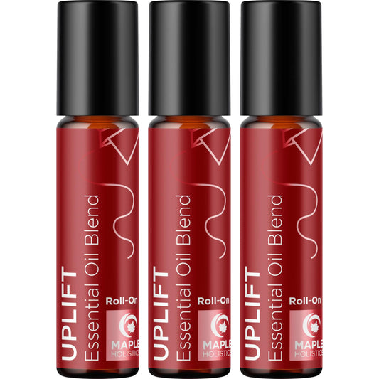 Reiki-Charged Uplift essential oil roll-on 3 pack (Lavender and Citrus, 10 ml each)