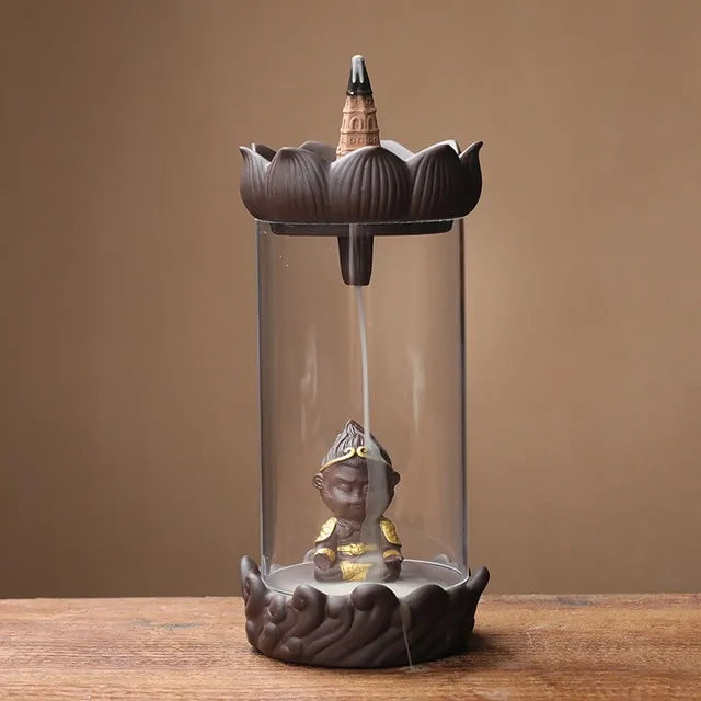 Fashion Auspicious Dragon Backflow Incense Burner